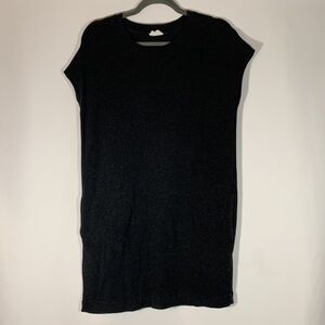 Community Aritzia Heather Grey T-Shirt Mini Dress with Pockets